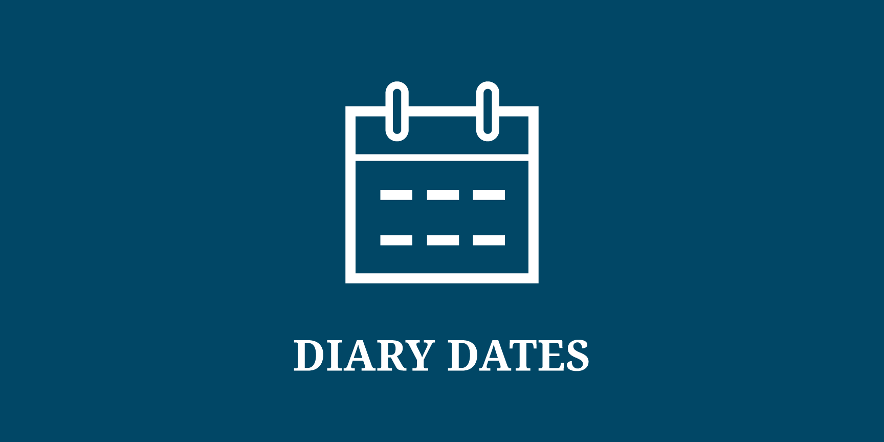 diary dates icon